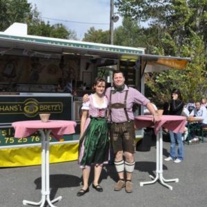 Fabian et Elodie Brillaud, fondateurs Hans'l & Bretz'l