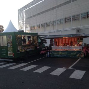 Marché de noël Airbus AISC Food Truck