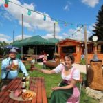 Le Biergarten avec Fabian et Elodie