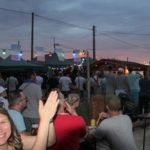 Ambiance fête de la bière au Biergarten