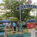 Première aentrée du Biergarten