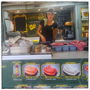 Vente sur marchés bretzels