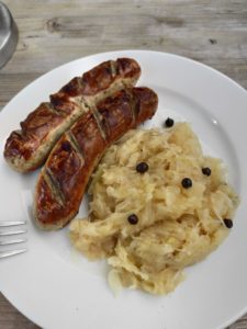 Bratwurst Sauerkraut