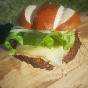 Raclette Burger