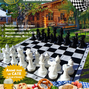 Soirée échecs au Biergarten 22 sept 2021