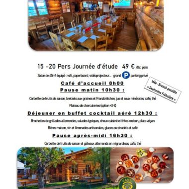Seminaires au Biergarten Meet im Biergarten Hans'l & Bretz'l